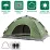 Автоматическая палатка туристическая 4-х местная Easy-Camp водонепроницаемая Зеленая + Лопата складная - 1 - Robinzon.ua