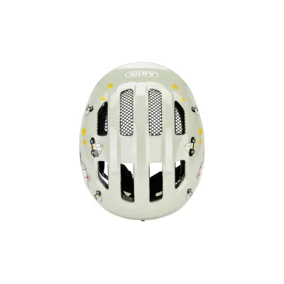 Велосипедний дитячий шолом ABUS SMILEY 3.0 S 45-50 Grey Police - 2 - Robinzon.ua