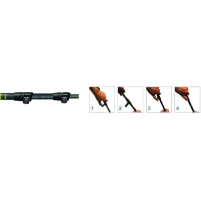 Зажимное соединение Gabel 06/43 U-Lock Mono Ø14/12, black (034.0004) - 2 - Robinzon.ua