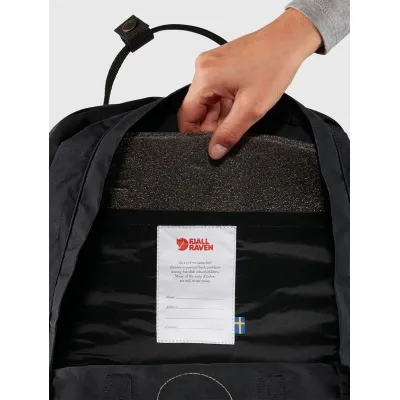Рюкзак FJALLRAVEN Kanken Laptop 17" Чорний - 4 - Robinzon.ua