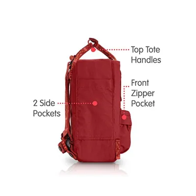 Рюкзак FJALLRAVEN Kanken Mini Темно-синий (1 - 10 литров) - Синий - 5 - Robinzon.ua