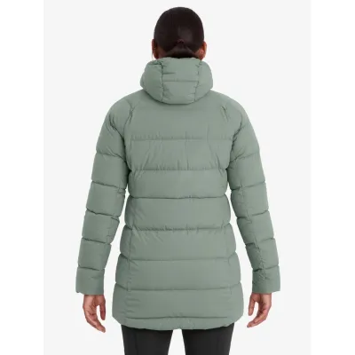 Городской женский зимний пуховик Montane Female Tundra Hoodie, Eucalyptus, XS/8/34 (5056237085865) - 3 - Robinzon.ua