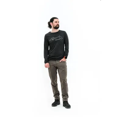 Футболка чоловіча Turbat Cozy Logo 2 LS Mns caviar XXL чорний (012.004.4340) XXL - Чорний - 2 - Robinzon.ua