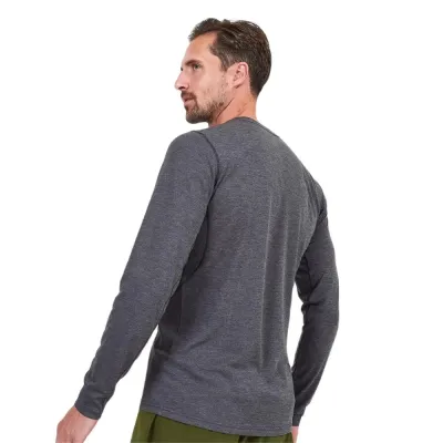 Футболка чоловіча Montane Dart Long Sleeve T-Shirt, Slate, M (5056237062996) - 2 - Robinzon.ua