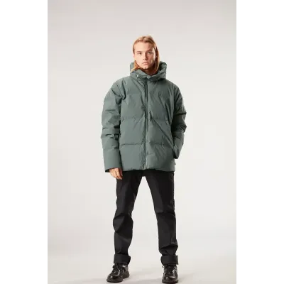 Picture Organic куртка пуховая Demolder Puffer 2024 concrete grey L - 3 - Robinzon.ua