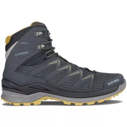 LOWA черевики Innox Pro GTX MID steel blue-mustard 42.5 - Robinzon.ua