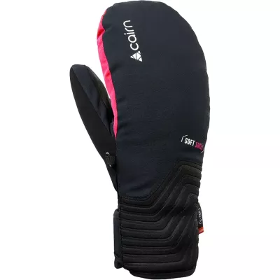 Рукавиці жіночі Cairn Elena W, black-neon pink, 8 (0493895-102-8) - Robinzon.ua