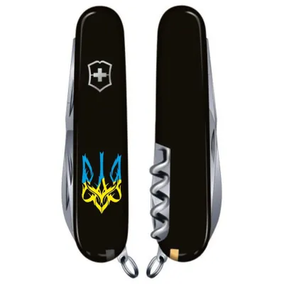 Складаний ніж Victorinox CLIMBER UKRAINE Vx13703.3_T0636u - 1 - Robinzon.ua