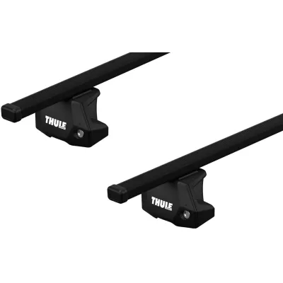 Багажник в штатні місця Thule Squarebar Evo для BMW 3-series (E90; F30) 2004-2019 (TH 7122-7107-7002) - Robinzon.ua