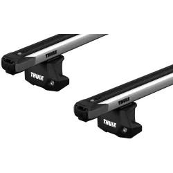 Багажник в штатні місця у рейлінгах Thule Slidebar для Jeep Compass (mkII) 2016→ (TH 891-7106-6082) - Robinzon.ua