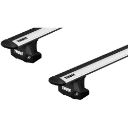 Багажник в штатні місця у рейлінгах Thule Wingbar Evo для Jeep Compass (mkII) 2016→ (TH 7112-7106-6082) - Robinzon.ua