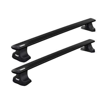 Багажник на гладкий дах Thule Wingbar Evo Rapid Black для Toyota Prius (mkIII) 2009-2015 (TH 7113B-754-1566) - 1 - Robinzon.ua