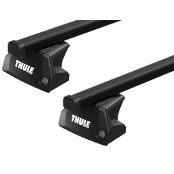 Багажник на интегрированные рейлинги Thule Squarebar Evo для MG HS (mkI) 2018→ (TH 7122-7106-6103) - Robinzon.ua
