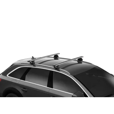 Багажник на інтегровані рейлінги Thule Wingbar Evo для Audi Q5/SQ5 (mkI) 2008-2017 (TH 7113-7106-6019) - 1 - Robinzon.ua