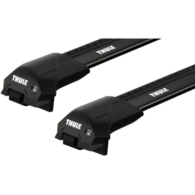 Багажник на рейлінги Thule Wingbar Edge Black (0.77м / 0.68м) (TH 7212B-7211B-7204) - Robinzon.ua