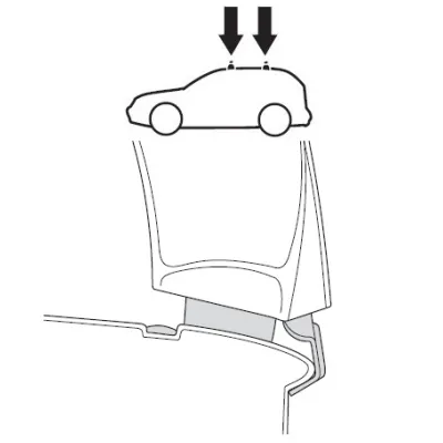 Монтажний комплект Thule 1215 для Hyundai Santa Fe (mkI) 2000-2006 (TH 141215) - 1 - Robinzon.ua