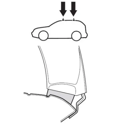 Монтажний комплект Thule 1265 для Fiat Stilo (mkI)(5дв. хетбек) 2001-2007 (TH 141265) - 1 - Robinzon.ua