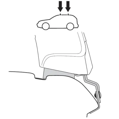 Монтажний комплект Thule 1334 для Mazda 3 (mkI-mkII)(седан) 2003-2014 (TH 141334) - 1 - Robinzon.ua
