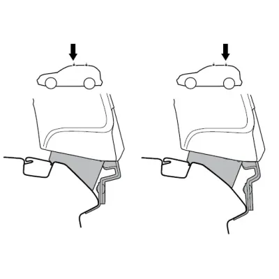 Монтажний комплект Thule 1409 для Mitsubishi Outlander (mkII) 2006-2012 (TH 141409) - 1 - Robinzon.ua
