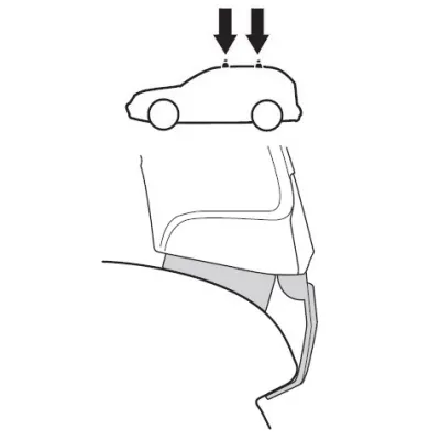 Монтажний комплект Thule 1510 для Honda Pilot (mkI-mkII) 2003-2015; Ridgeline (mkI) 2006-2014 (TH 141510) - 1 - Robinzon.ua