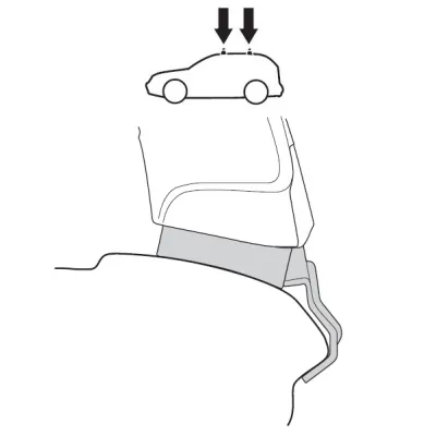 Монтажный комплект Thule 1603 для Hyundai Santa Fe (mkII) 2010-2012 (TH 141603) - 1 - Robinzon.ua