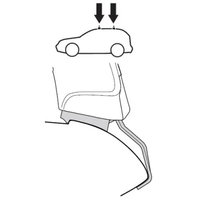 Монтажный комплект Thule 1640 для Kia Sportage (mkIII) 2010-2015 (TH 141640) - 1 - Robinzon.ua