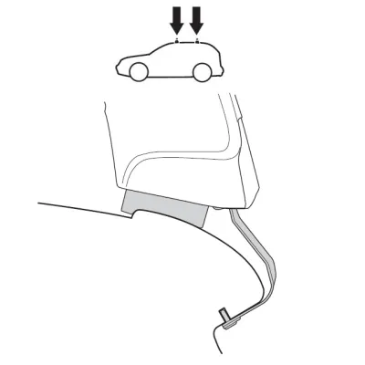 Монтажный комплект Thule 1740 для Citroën C4 Picasso / C4 Spacetourer (mkII) 2013→ (TH 141740) - 1 - Robinzon.ua