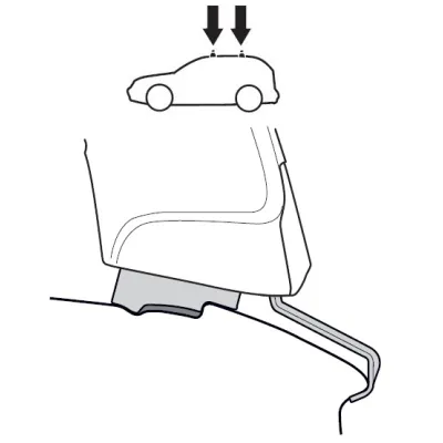 Монтажный комплект Thule 1751 для Honda Jazz (mkIII) 2013-2020 (TH 141751) - 1 - Robinzon.ua
