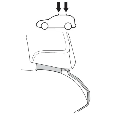 Монтажний комплект Thule 1788 для Jeep Renegade (mkI) 2015→ (TH 141788) - 1 - Robinzon.ua