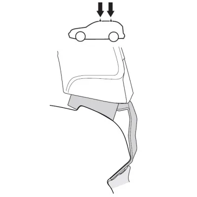 Монтажный комплект Thule 1791 для Audi A7/S7/RS7 (mkI) 2010-2018 (TH 141791) - 1 - Robinzon.ua