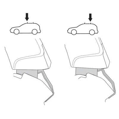 Монтажный комплект Thule 1803 для Toyota Highlander (mkIII) 2013-2020 (TH 141803) - 1 - Robinzon.ua