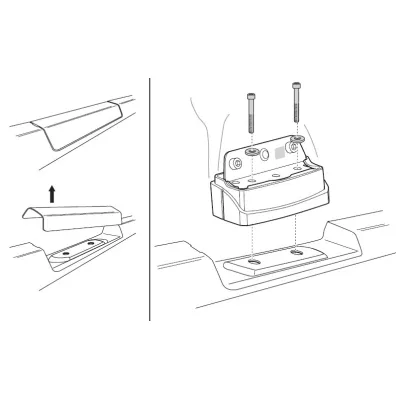 Монтажный комплект Thule 3063 для Nissan X-Trail (mkI) 2001-2006 (TH 183063) - 1 - Robinzon.ua