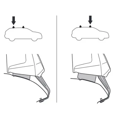 Монтажний комплект Thule 5014 для Ford C-Max (mkII)(з отворами фіксації) 2010-2019 (TH 145014) - 1 - Robinzon.ua
