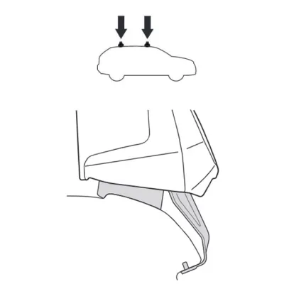 Монтажний комплект Thule 5025 для Ford S-Max (mkII) 2015→ (TH 145025) - 1 - Robinzon.ua