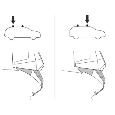 Монтажний комплект Thule 5035 для Citroën C4 Grand Picasso / Grand C4 Spacetourer (mkII) 2013→ (TH 145035) - 1 - Robinzon.ua