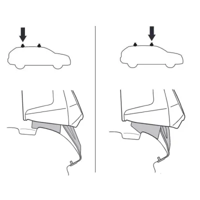 Монтажний комплект Thule 5036 для Renault Kadjar (mkI) 2015→ (TH 145036) - 1 - Robinzon.ua