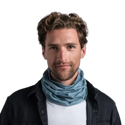 Шарф-труба Buff Lightweight Merino Wool, Solid Pool (BU 113010.722.10.00) - 2 - Robinzon.ua