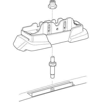 Монтажний комплект Thule 7002 для BMW 3-series (E90; F30) 2004-2019 (TH 187002) - 1 - Robinzon.ua
