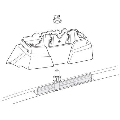 Монтажный комплект Thule 7156 для Subaru Forester (mkIII) 2008-2012 (TH 187156) - 1 - Robinzon.ua
