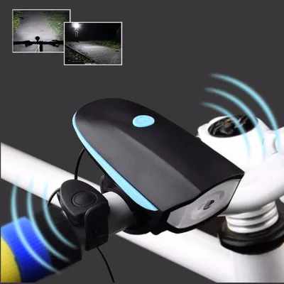Велофара із сигналом на батарейках Speaker Bicycle Light Feel Fit - 2 - Robinzon.ua