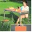 Складной туристический стол и 4 складных стула Easy Campi Оранжевый + Надувной гамак-шезлонг Оранжевый - 4 - Robinzon.ua