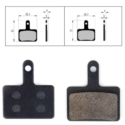 Колодки для дисковых тормозов Shimano/Tektro (аналог B01S/e10.11) полуметалл KT-001 - 1 - Robinzon.ua
