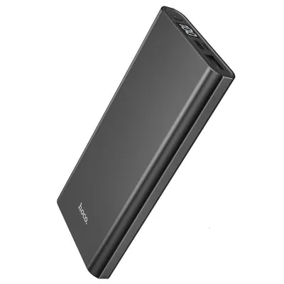 Портативний зарядний пристрій Hoco Power Bank J68 10000 mAh Чорний - 6 - Robinzon.ua