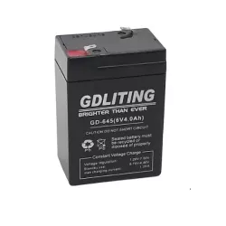 Аккумулятор свинцово-кислотный GDLITING GD-645 6V 4.0Ah (3_00394) - Robinzon.ua