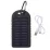 Power Bank Solar A50 + фонарь 12 LED с солнечной панелью 5000 mAh Черный (A50) - Robinzon.ua