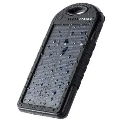 Power Bank Solar A50 + ліхтар 12 LED із сонячною панеллю 5000 mAh Чорний (A50) - 3 - Robinzon.ua