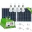 Автономная портативная солнечная система Yinghao 30 W с Блоком Питания 12 Ач и 4 лампами (YH3001) - Robinzon.ua