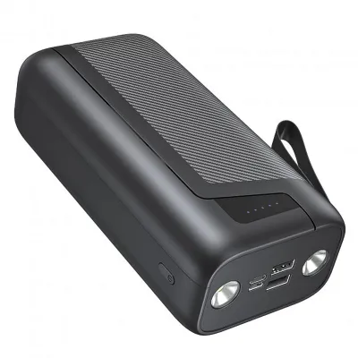 Повербанк Xionel XP-30L 30000mA УМБ Power Bank Black с фонариком - 2 - Robinzon.ua