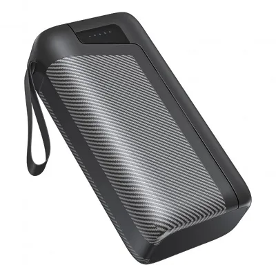 Повербанк Xionel XP-30L 30000mA УМБ Power Bank Black с фонариком - 3 - Robinzon.ua