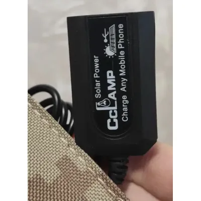 Cонячна панель cкладна  CCLamp CL-670 7W з USB виходом, універсальна зарядка від сонця solar panel - 4 - Robinzon.ua